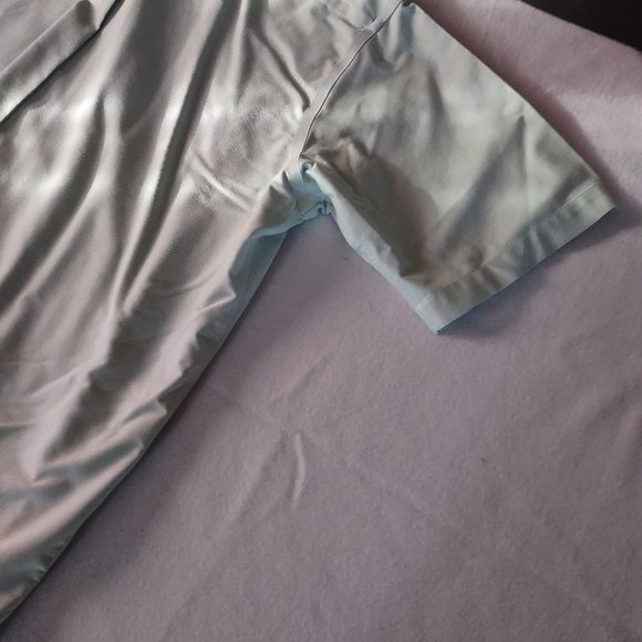 Mens L.L. Bean Short Sleeve Wrinkle Resistant Fitted Size 171/2 REG - Picture 10 of 13